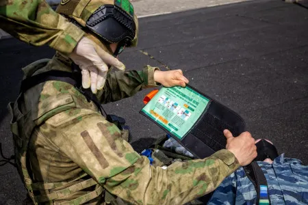 Пояс иммобилизационный для стабилизации таза Медплант ПСТ (средний, арт. 1322)