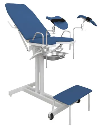 Кресло гинекологическое ДЗМО КГ-3М (синий)