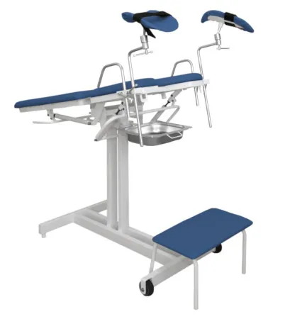 Кресло гинекологическое ДЗМО КГ-3М (синий)