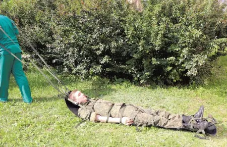 Носилки Медплант «Волокуши»  (модель №2 компактные, арт. 1331)