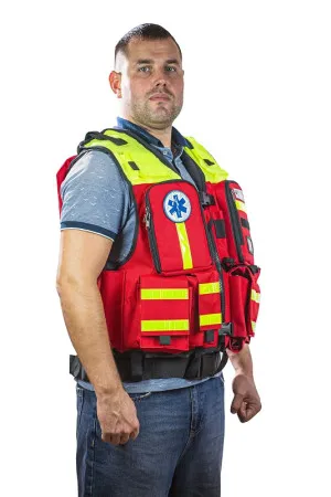 Жилет разгрузочный Медплант ЖР-01 (красный, арт. 1234)