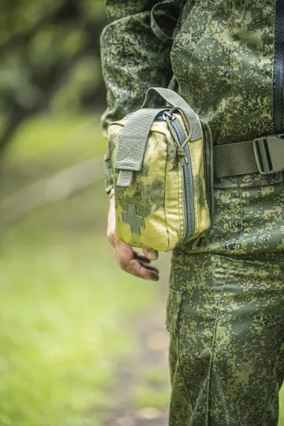 Аптечка для оказания первой помощи Медплант АППИ в подсумке Волонтер-7 (индивидуальная, арт. 1749)