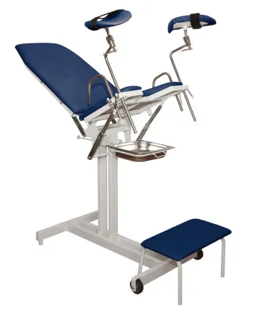 Кресло гинекологическое ДЗМО КГ-1 (синий)