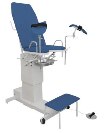 Кресло гинекологическое ДЗМО КГ-3Э (синий)