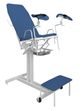 Кресло гинекологическое ДЗМО КГ-3М (синий)