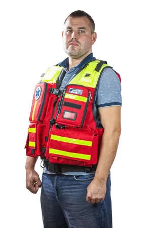 Жилет разгрузочный Медплант ЖР-01 (красный, арт. 1234)