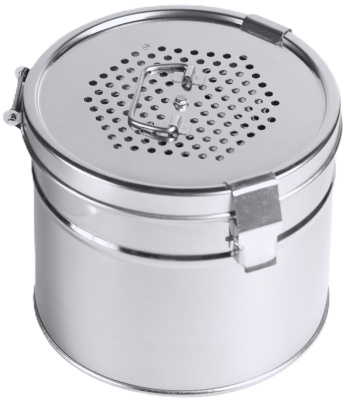 Коробка стерилизационная круглая с фильтрами Ока-Медик КСКФ-7 (7 л)