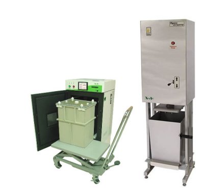 Установка утилизации (обеззараживания и обезвреживания) мед. отходов Стериус 60 (60 л + 60 л)