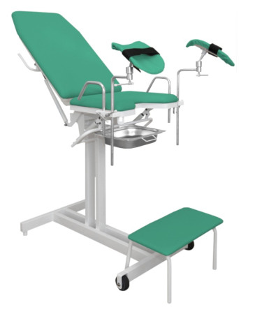 Кресло гинекологическое ДЗМО КГ-3М (зелёный)