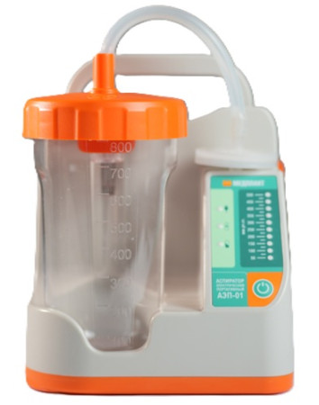 Аспиратор электрический Медплант АЭП-01 Вихрь (комплектация для АСМП, арт. 1800)