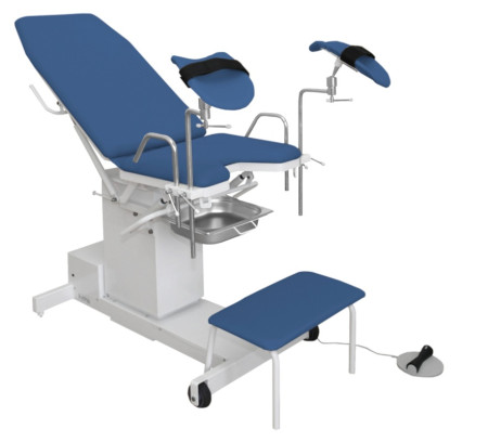 Кресло гинекологическое ДЗМО КГ-3Э (синий)