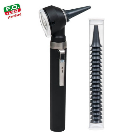 Отоскоп фиброоптический KaWe Piccolight FO (чёрный, арт. 01.13500.262)