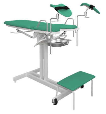 Кресло гинекологическое ДЗМО КГ-3М (зелёный)