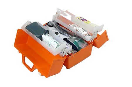 Укладка для оказания первой помощи при чрезвычайных ситуациях, стихийных бедствиях Медплант УППчс-01 (в укладке УМСП-01-П/3, арт. 410)