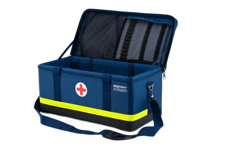 Набор реанимационный для оказания скорой медицинской помощи Медплант НРСП-02 по пр. № 160н (в сумке реанимационной СР-03, арт. 1057)