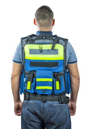 Жилет разгрузочный Медплант ЖР-01 (синий, арт. 1236)