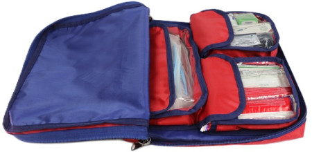 Аптечка для оказания первой помощи с применением медицинских изделий на воздушном судне Медплант (в сумке-чехле Волонтер-3, арт. 1664)