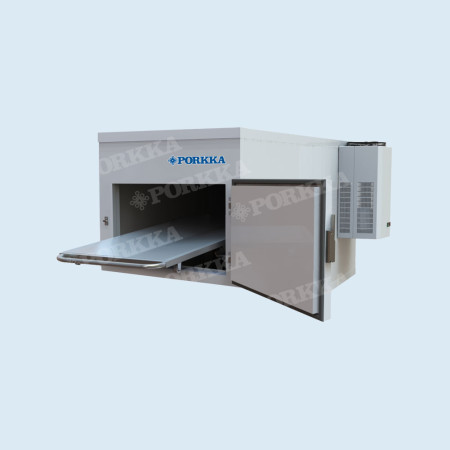 Холодильная камера для хранения тел умерших Поркка МУ1 (1 место, 1 секция, 1 дверь) (крашенная сталь, температура до -25 °С)