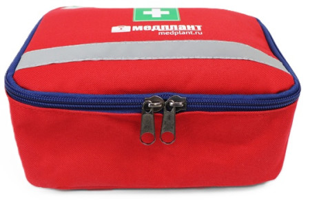 Аптечка для оказания первой помощи работникам по приказу №262н Медплант (в сумке-чехле Волонтер-6, арт. 1659)