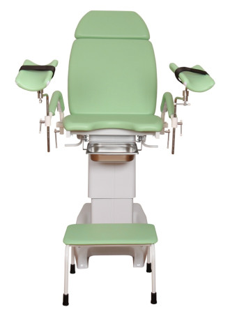 Кресло гинекологическое ДЗМО КГ-6-2 (зелёный)