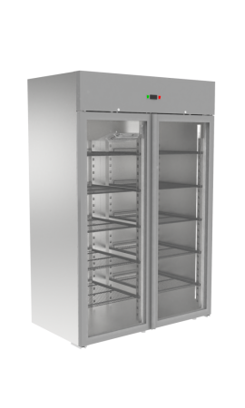 Шкаф холодильный Arkto D1.0 (1000 л) (G, корпус из нержавеющей стали, без канапе)