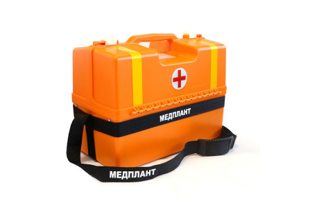 Набор реанимационный для оказания скорой медицинской помощи Медплант НРСП-02 по пр. № 160н (в укладке УМСП-01-Пм/2, арт. 1056)