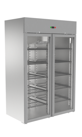 Шкаф холодильный Arkto D1.4 (1400 л) (G, корпус из нержавеющей стали, без канапе)
