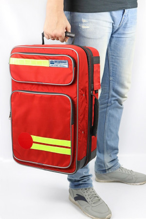 Набор реанимационный для оказания скорой медицинской помощи Медплант НРСП-02 по пр. № 160н (в рюкзаке медицинском универсальном РМУ-04, арт. 1058)