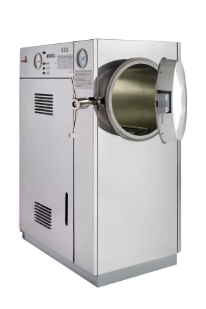 Стерилизатор паровой СЗМО ГК-100 (100 л, 4 х КФ-18) (корпус из нержавеющей стали)