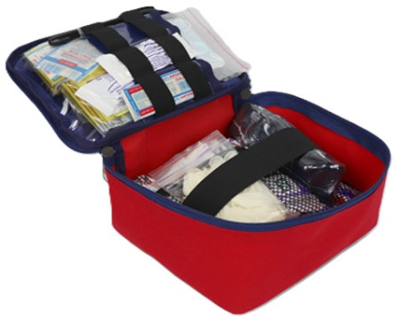 Аптечка для оказания первой помощи работникам по приказу №262н Медплант (в сумке-чехле Волонтер-6, арт. 1659)