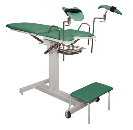 Кресло гинекологическое ДЗМО КГ-1 (зелёный)