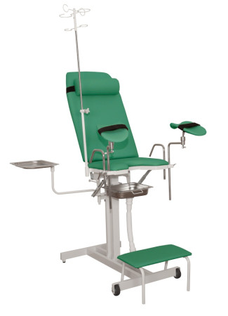 Кресло гинекологическое ДЗМО КГ-1 (зелёный)