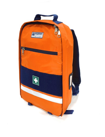 Набор первой помощи НПП (расширенный, оранжевый), в рюкзаке Медплант Волонтер-4 (исполнение 2, оранжевый)