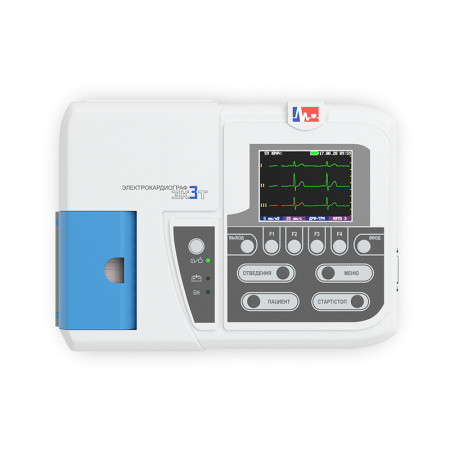 Электрокардиограф НПП Монитор ЭК3Т-01-Р-Д (с бумагой 80 мм, арт. T10000)
