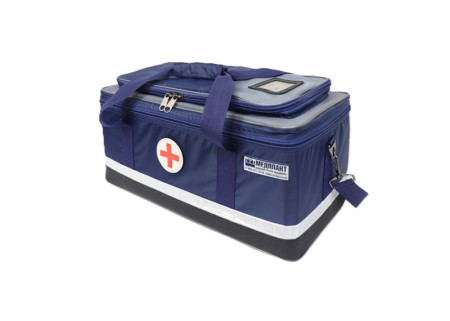 Укладка для оказания первой помощи пострадавшим в ДТП сотрудниками ГИБДД МВД РФ Медплант (в сумке СР-03, арт. 1671)