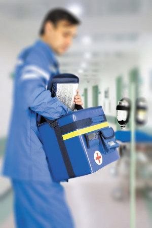 Контейнер термоизоляционный с автоматическим подогревом и поддержанием температуры Медплант ТК (многоразовый, арт. 1064)