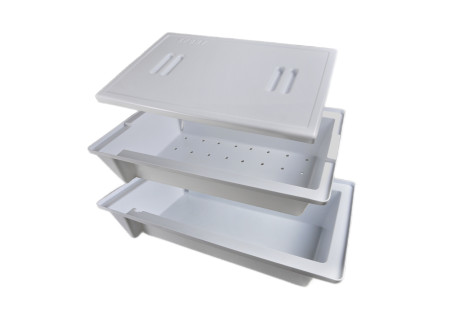 Контейнер для дезинфекции и стерилизации Кронт КДС-20 (20 л) (белый)