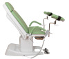Кресло гинекологическое ДЗМО КГ-6 с ручной регулировкой высоты подколенников (зелёный)