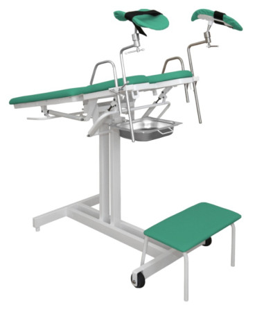 Кресло гинекологическое ДЗМО КГ-3М (зелёный)