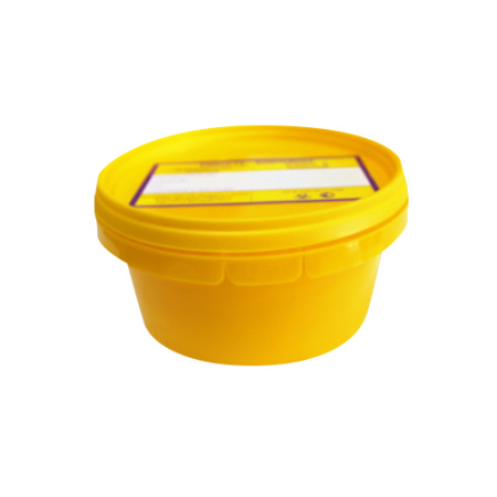 Контейнер для органических отходов Респект, класс Б (0,5 л) (жёлтый)