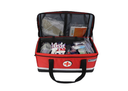 Укладка для оказания первой помощи пострадавшим в ДТП сотрудниками ГИБДД МВД РФ Медплант (в сумке СР-03, арт. 1671)