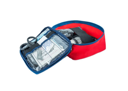 Комплект индивидуальный медицинский гражданской защиты Медплант КИМГЗ в подсумке Волонтер-6 (красный, арт. 1640)