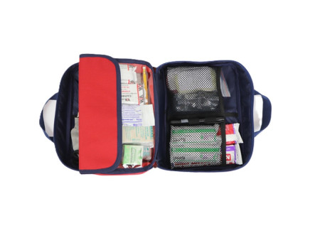 Аптечка для оснащения мотоцикла сотрудника ГИБДД МВД России Медплант (в подсумке Волонтер-5, арт. 1672)