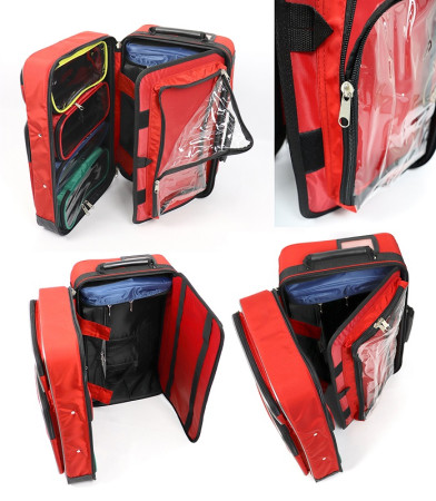 Набор реанимационный для оказания скорой медицинской помощи Медплант НРСП-02 по пр. № 160н (в рюкзаке медицинском универсальном РМУ-04, арт. 1058)