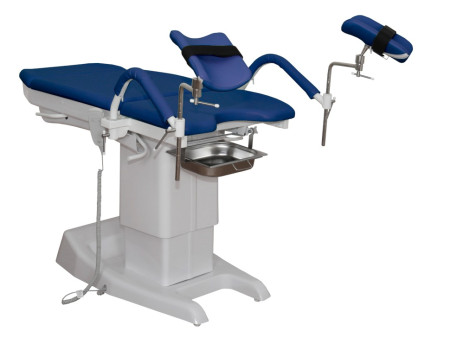 Кресло гинекологическое ДЗМО КГ-6-3 (синий)
