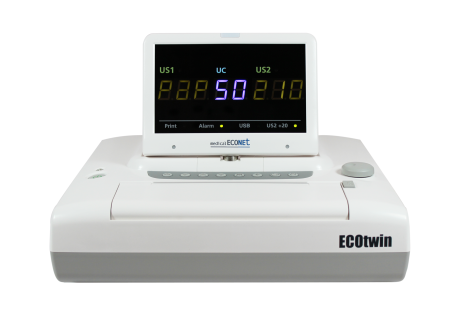 Фетальный монитор для двух плодной беременности Medical ECOnet ECOtwin  (экран LED)