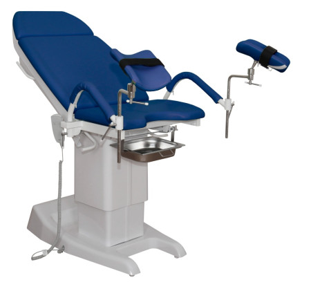 Кресло гинекологическое ДЗМО КГ-6-3 (синий)