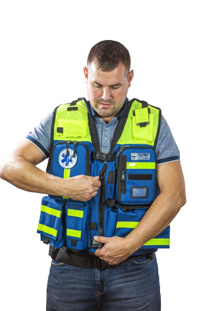 Жилет разгрузочный Медплант ЖР-01 (синий, арт. 1236)