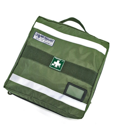 Набор первой помощи НПП (базовый, оливковый), в сумке-чехле Медплант Волонтер-3 (исполнение 2, оливковый)
