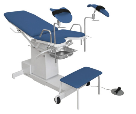 Кресло гинекологическое ДЗМО КГ-3Э (синий)